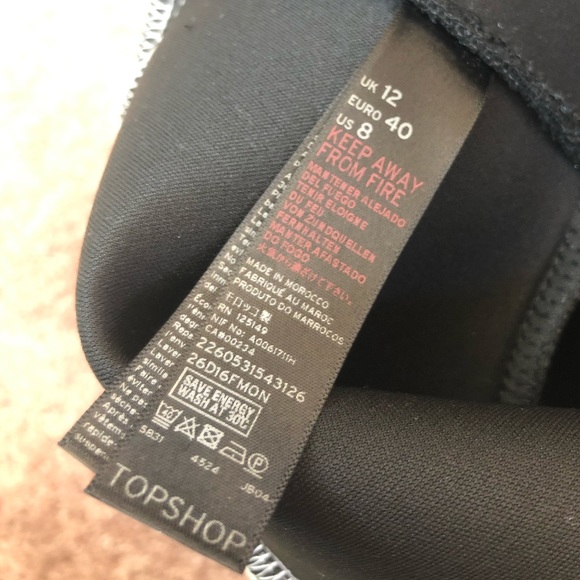 Topshop Color Block Dress - Picture 8 of 8